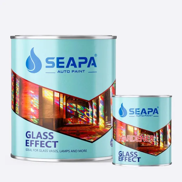 Sơn Kính 2K GLASS EFECT Bộ 1kg