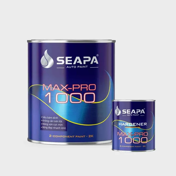 Sơn kẽm 2k MAX-PRO 1000 BỘ 1KG