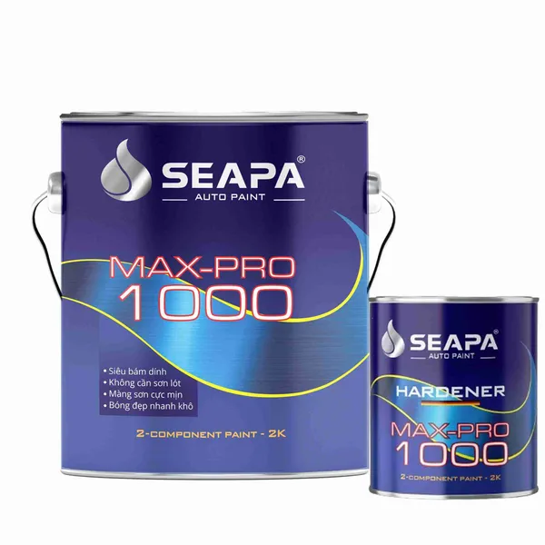 Sơn kẽm 2K MAX-PRO 1000 BỘ 4KG