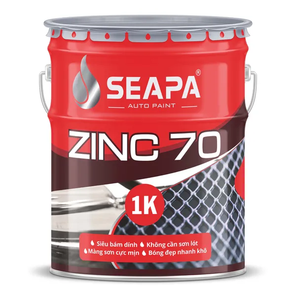Sơn kẽm 1 Thành Phần ZINC 70 Thùng 16KG