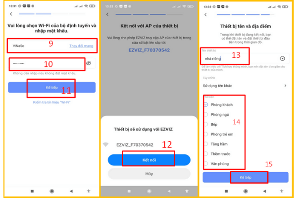 Hướng dẫn gán camera ezviz vào điện thoại Hướng dẫn gán camera ezviz vào điện thoại