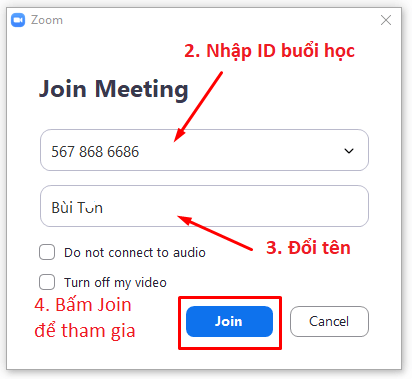 Cách đăng nhập vào Zoom học trực tuyến Cách đăng nhập vào Zoom học trực tuyến