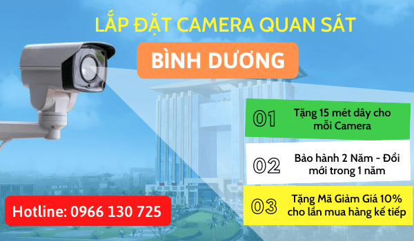 Lắp đặt camera trọn gói tại Bình Dương Lắp đặt camera trọn gói tại Bình Dương