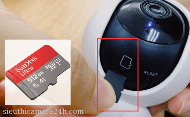 Camera lưu trữ trên thẻ nhớ Camera lưu trữ trên thẻ nhớ