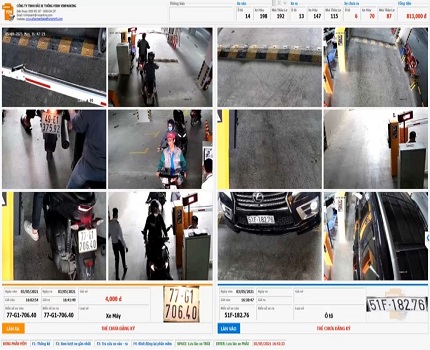 Phần mềm quản lý bãi giữ xe Phần mềm quản lý bãi giữ xe