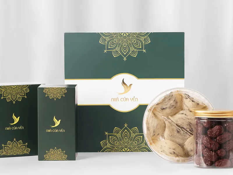 Tổ Yến Thô Còn Lông Nguyên Chất Lunana - Hộp 100gram (10-12 tổ)