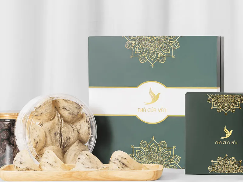 Tổ Yến Thô Còn Lông Nguyên Chất Lunana - Hộp 100gram (10-12 tổ)