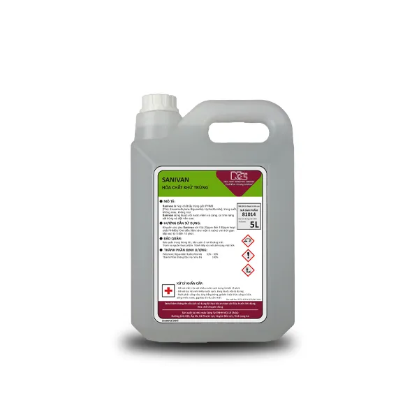 HÓA CHẤT KHỬ TRÙNG GỐC PHMB - SANIVAN