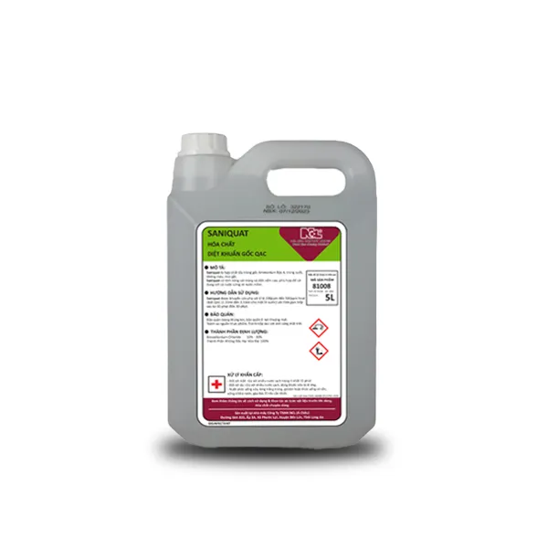 HÓA CHẤT DIỆT KHUẨN GỐC QAC - SANIQUAT