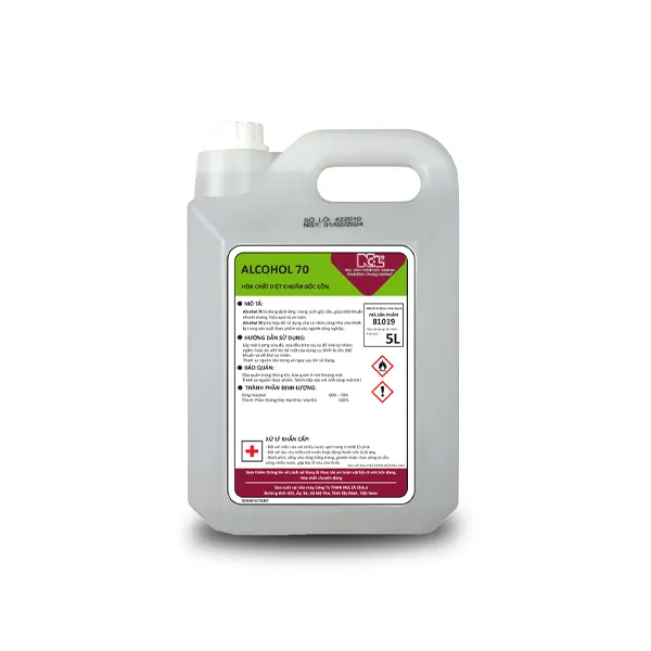 HÓA CHẤT DIỆT KHUẨN GỐC CỒN - ALCOHOL 70 