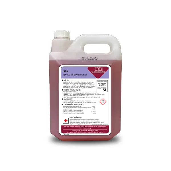 CONCENTRATED NEUTRAL DETERGENT - DEX