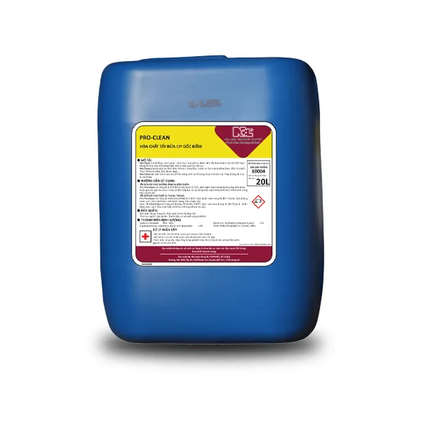 HÓA CHẤT TẨY RỬA CIP GỐC KIỀM - PRO-CLEAN