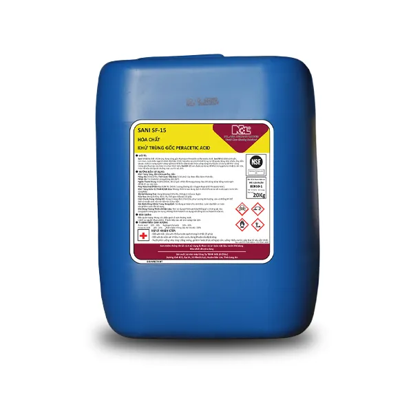 HÓA CHẤT KHỬ TRÙNG GỐC PERACETIC ACID SANI SF-15