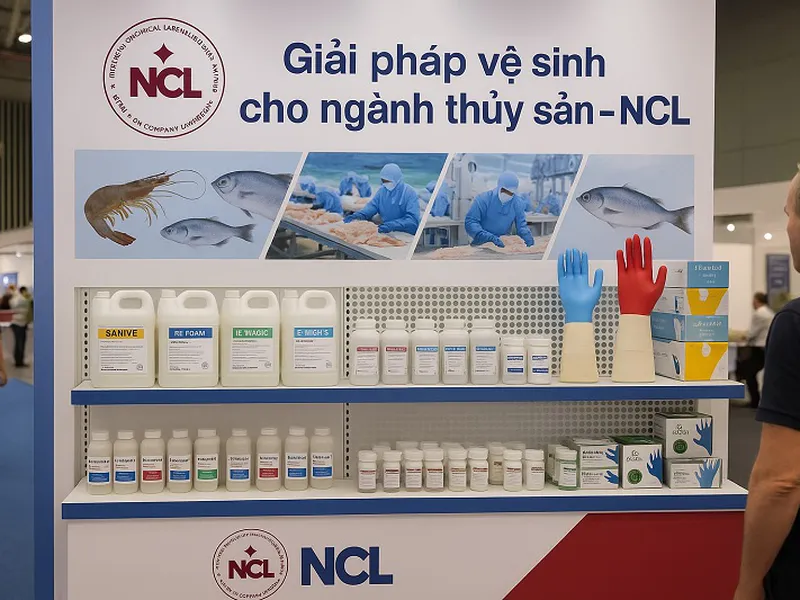 Giải pháp vệ sinh NCL: Nâng tầm giá trị thủy sản Việt