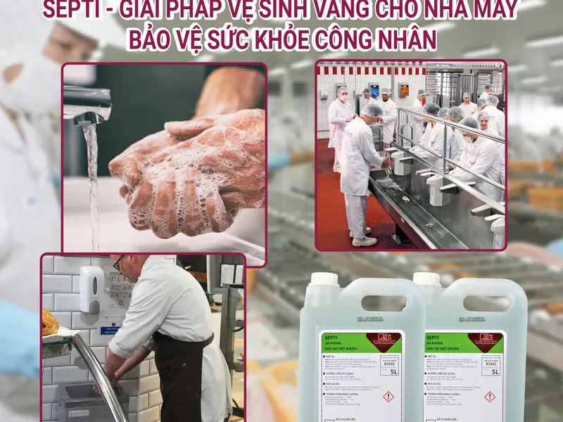 Septi - Giải pháp Vệ sinh Vàng cho Nhà máy