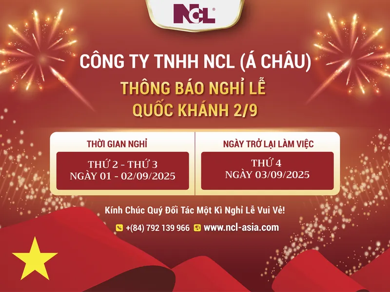 ⭐️⭐️⭐️ THÔNG BÁO NGHỈ LỄ QUỐC KHÁNH 2/9 ⭐️⭐️⭐️