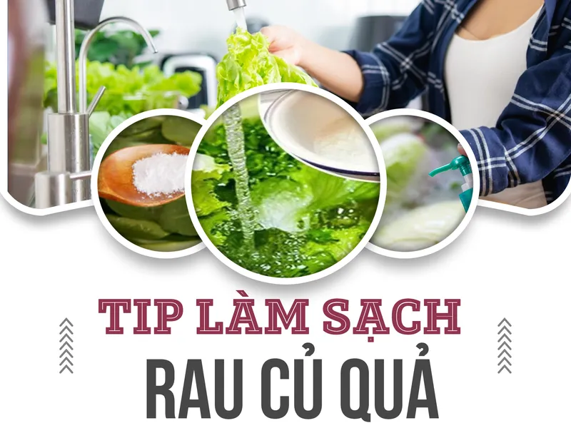 Cách Rửa Rau Củ Quả Mà Nội Trợ Nhất Định Không Được Bỏ Qua