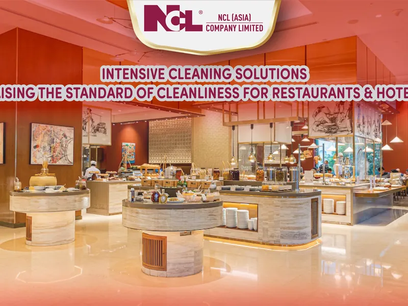 Intensive cleaning solutions – Raising the standard of cleanliness for restaurants & hotels