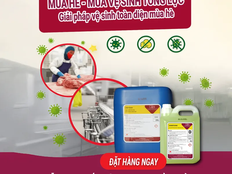 MÙA HÈ - MÙA VỆ SINH TỔNG LỰC