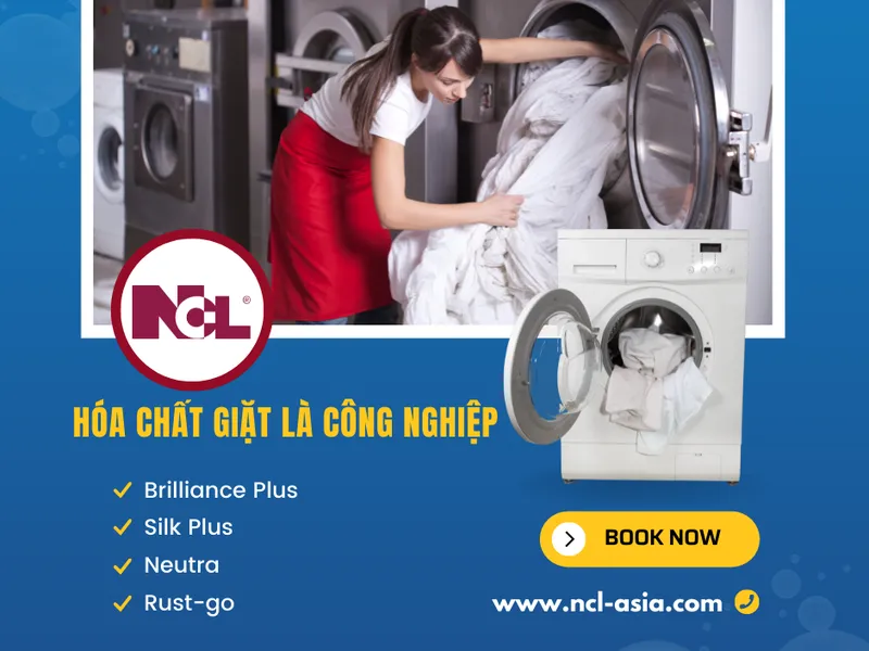 Hóa Chất Giặt Là Công Nghiệp Hiệu Quả Nhất Hiện Nay