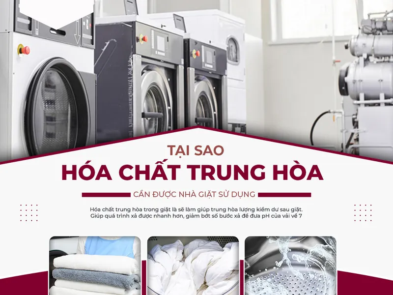 Bạn đã biết tác dụng thần kỳ của hóa chất trung hòa sau giặt hay chưa?