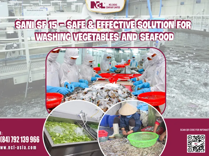 Sani SF 15 – The secret to protecting family health and safe food business!