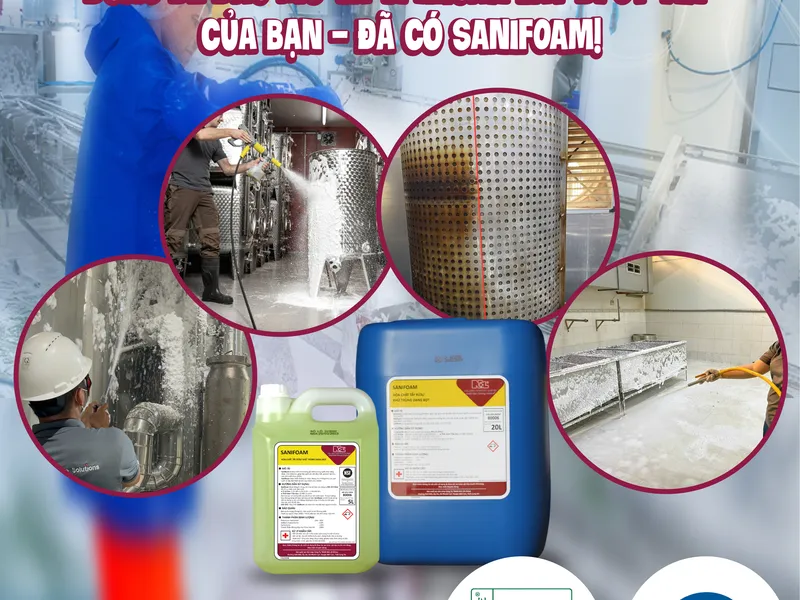 Don't Let Grease and Bacteria Take Away Your Reputation - SANIFOAM is Here!