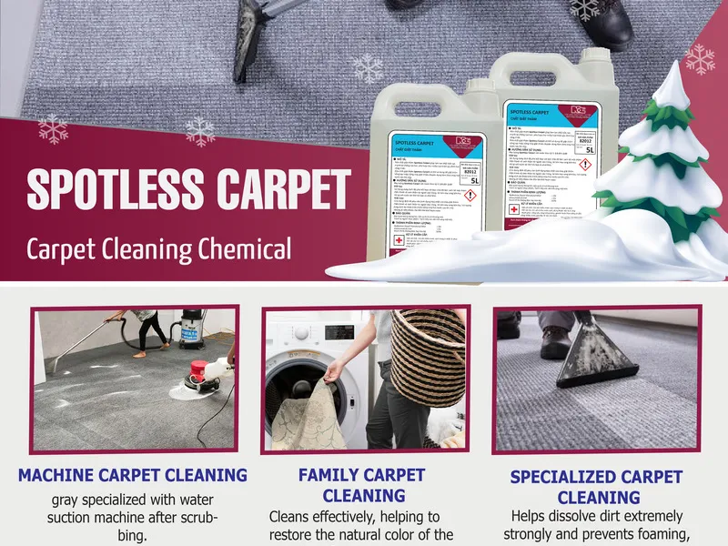 SPOTLESS CARPET CLEANING CHEMICALS