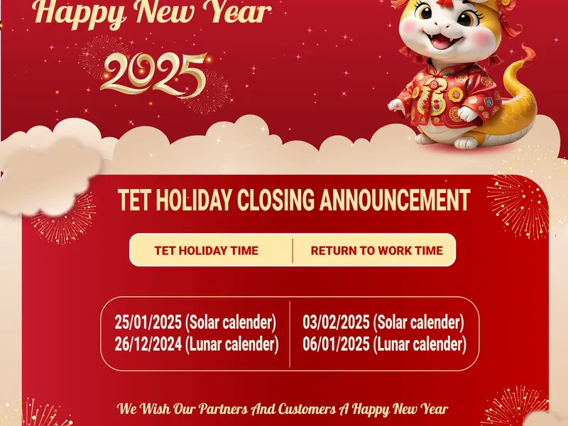 Notice of Lunar New Year Holiday 2025