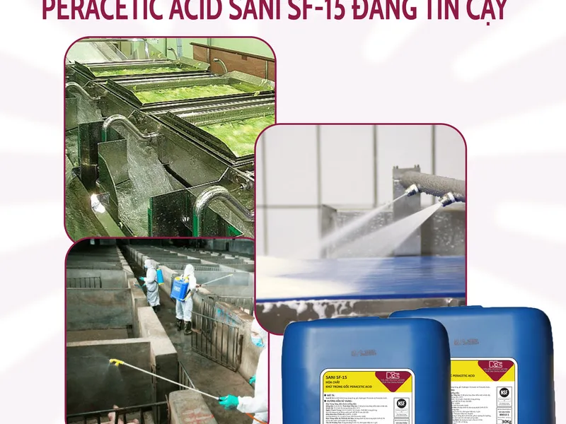 Sani SF-15 Peracetic Acid Disinfectant is reliable!