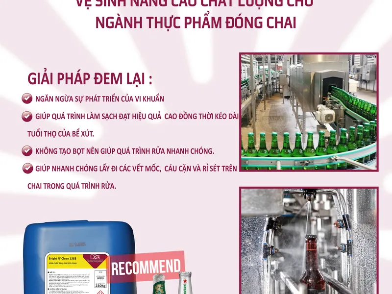 NCL ( Á CHÂU )  là đơn vị được chọn của các hãng bia vừa và bia thủ công