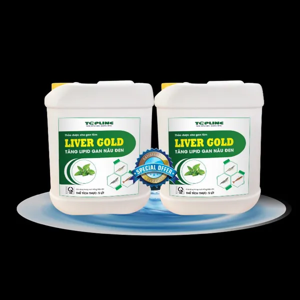 LIVER GOLD - Thảo dược gan giúp gan tôm nâu đen siêu tốc