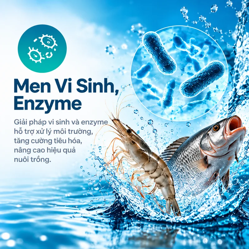 Men vi sinh và enzyme