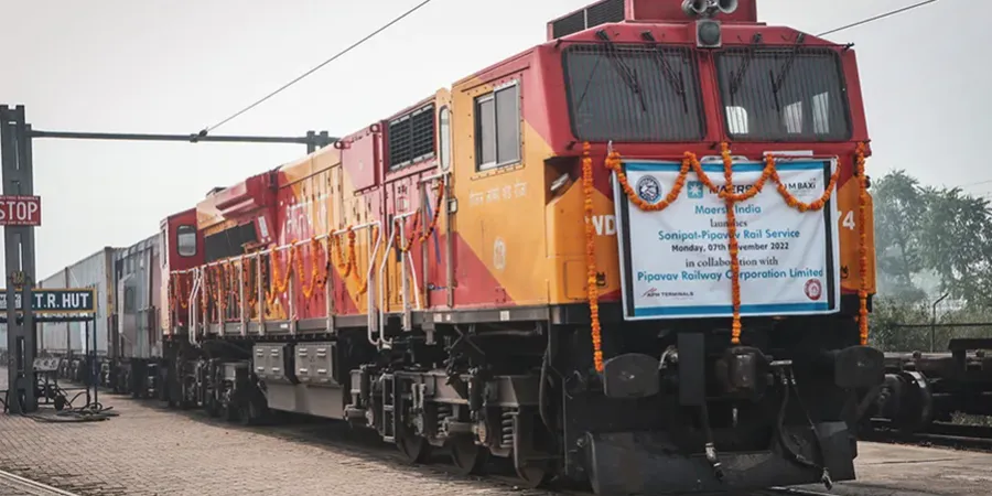 Maersk adds new weekly rail service in India