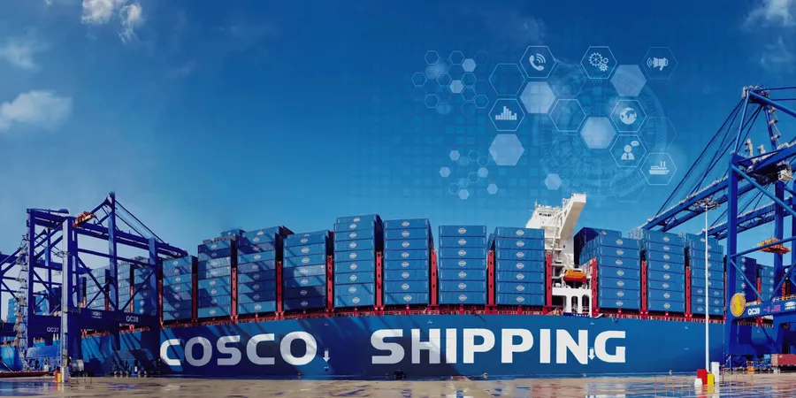 CHINESE SHIPPING LINES EXITE U.S. ROUTES TO ADVOID NEW PORT FEES & TARIFFS