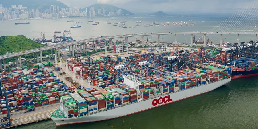 OOCL revenues plunge in 2023, amid solid container growth