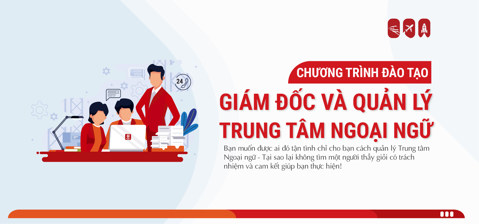 đào tào quản lý giám đốc trung tâm ngoại ngữ