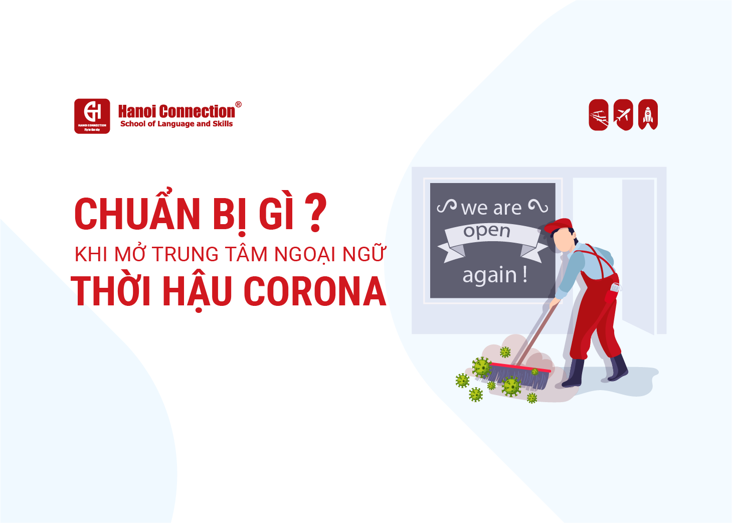 Mở trung tâm ngoại ngữ thời hậu Corona