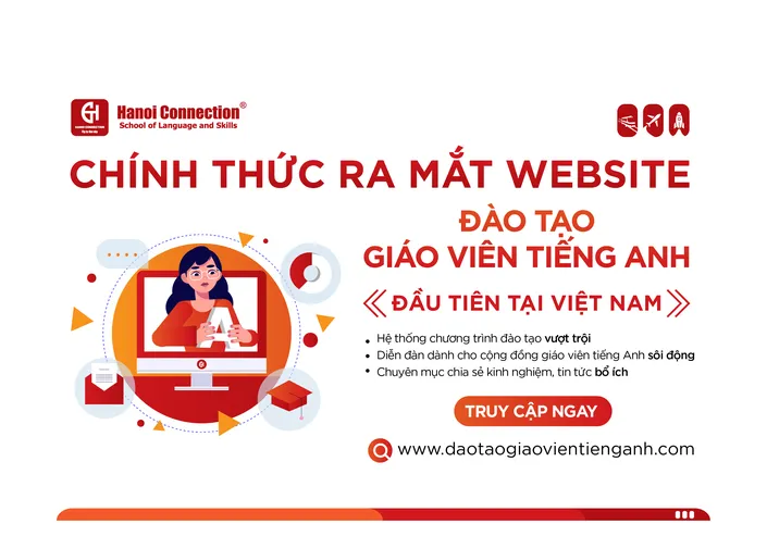Chính Thức Ra Mắt Website Đào Tạo Giáo Viên Tiếng Anh