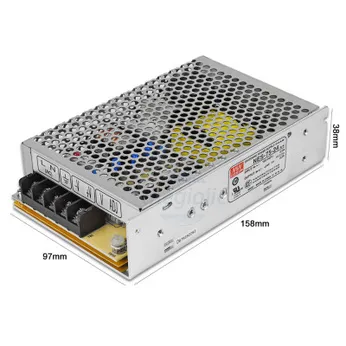NES-75-24 Nguồn Xung Mean Well 24V 3.2A 75W