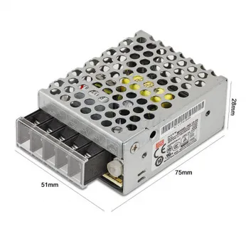 RS-15-24 Nguồn Xung Mean Well 24V 0.625A 15W