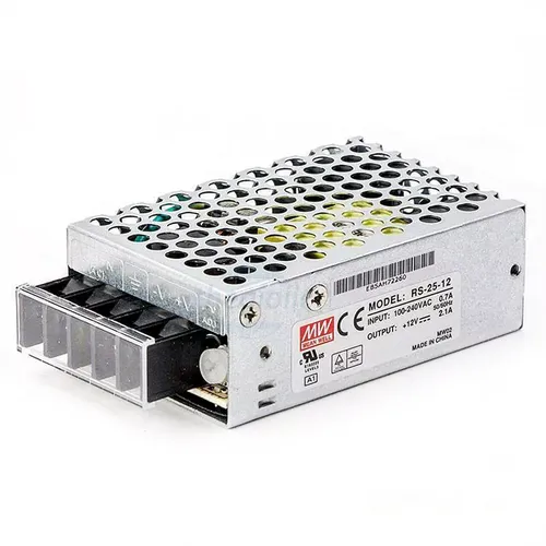 RS-25-12 Nguồn Xung Mean Well 12V 2.1A 25.2W