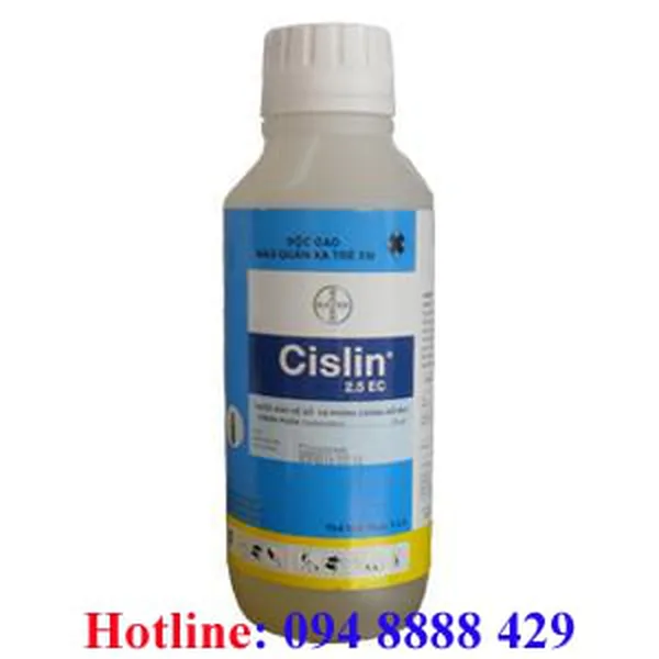 THUỐC DIỆT MỐI MỌT CISLIN 25 EC