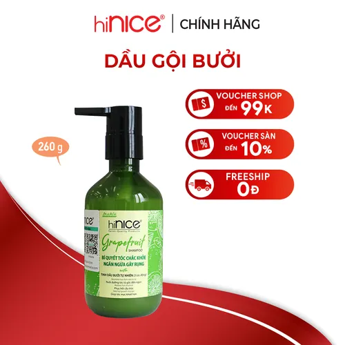 Dầu gội tinh dầu Bưởi hiNICE 260g