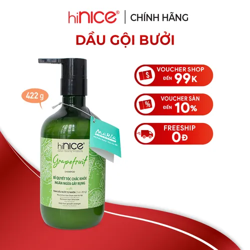 Dầu gội tinh dầu Bưởi hiNICE 422g