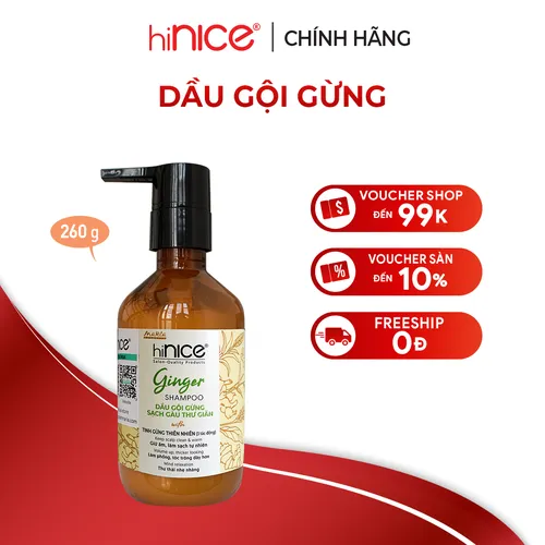 Dầu gội tinh dầu Gừng hiNICE 260g