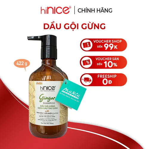 Dầu gội tinh dầu Gừng hiNICE 422g