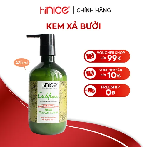Kem xả tinh dầu Bưởi HiNICE 425ml