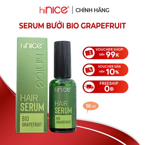 Serum dưỡng tóc hiNICE Bio Grapefruit 50ml