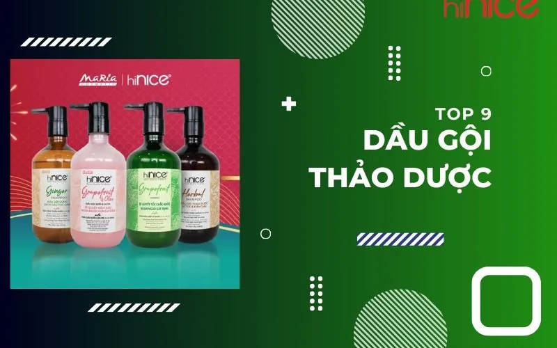 Top 9 dầu gội thảo dược thiên nhiên tốt, an toàn cho da dầu